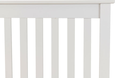 Monaco 4FT6 Bed Low Foot End - White